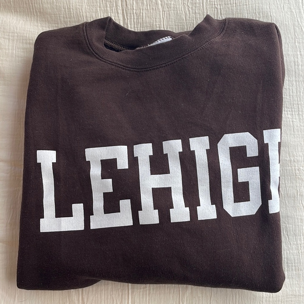 Champion Brown Lehigh Crewneck